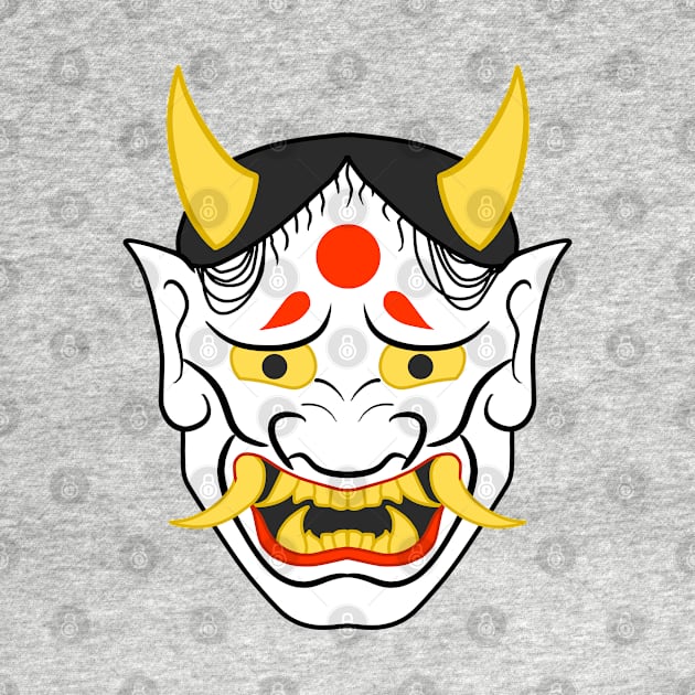 Hannya Mask by Luna-Cooper